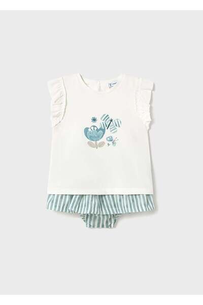 MAYORAL Girl's Butterfly Skirt Suit 1984