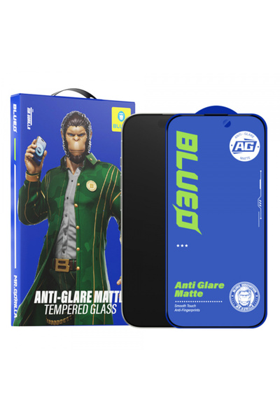 Apple Folie de protectie Ecran Blueo Anti-Glare pentru iPhone 14 Pro, Sticla ...