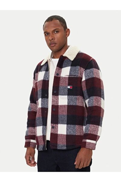 Tommy Hilfiger TJM CHECK TEDDY OVERSHIRT EXT