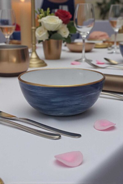 Luminarc Diwali 6 Pieces 12 cm Gilded Multi-Purpose Bowl Gmş