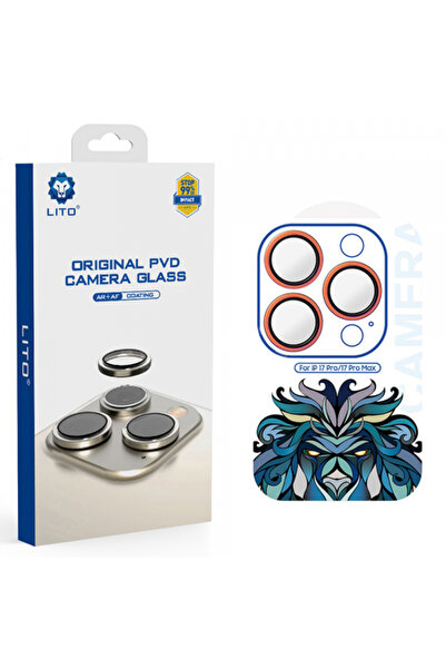 Apple Lito Titanium AR Rear Camera Protector for iPhone 17 Pro Max / 17 Pro, ...
