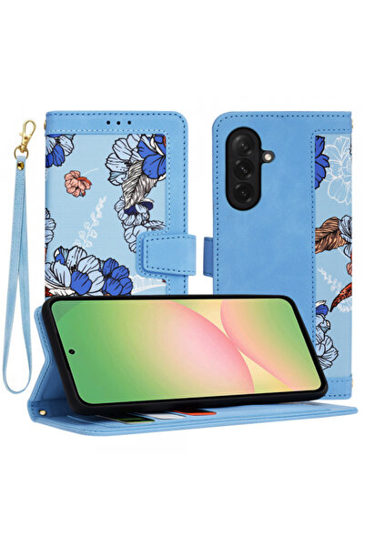 Samsung Husa pentru Galaxy A56 A566, Techsuit, FlipCraft, Bleu