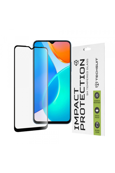 HONOR Folie de protectie Ecran Techsuit pentru 70 Lite / X6 / X8 5G, Sticla Securizata, Full Glue,