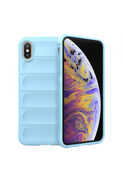 Apple Husa pentru iPhone XS Max, Techsuit, Magic Shield, Bleu
