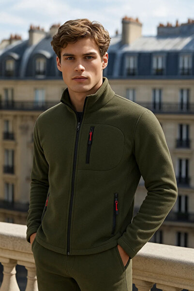 COMBİNE MİCHAİL Men's Premium Full Zip 3-Piece Sweatshirt