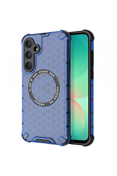 Samsung Калъф MagSafe за Galaxy A26 A266, Techsuit, HoneyComb Shield, Син