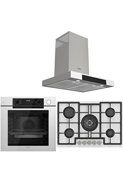 Ferre STEAM PLUS 75 SERİSİ 3LÜ CAM ANKASTRE SET (QEP64CB-ED036-D101)