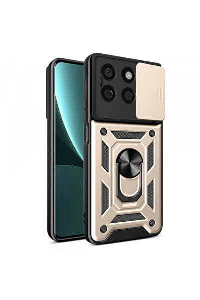 HONOR Husa pentru X8b, Techsuit, CamShield, Aurie