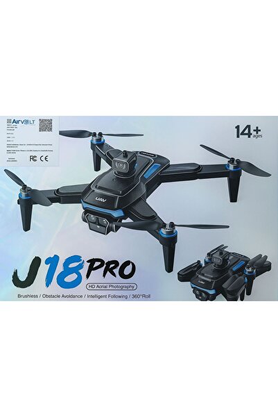 ATLT ATLANTİS J18 PRO KATLANABİLİR ÇOCUKLAR İÇİN UYGUN AKILLI DRON DH KAMERAL...
