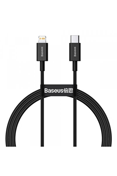 Apple Cablu Date si Incarcare USB-C - Lightning Baseus Superior Series, 20W, ...