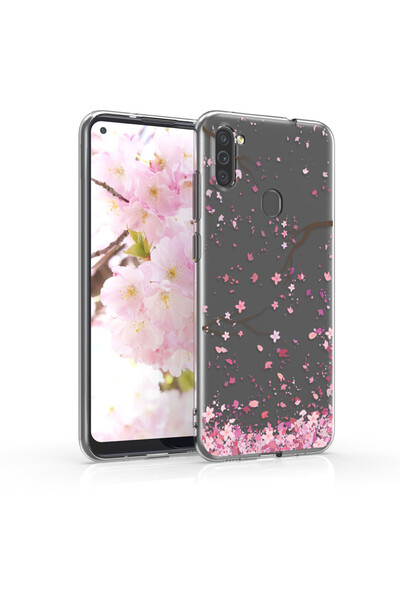 KWmobile Carcasă pentru Samsung Galaxy M11, silicon, roz, 53603.01