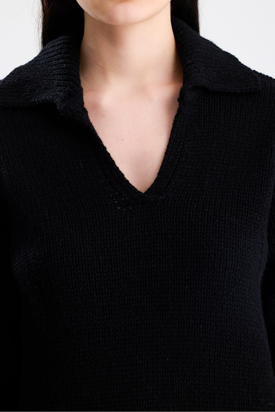 Figo Polo Neck Women's Sweater