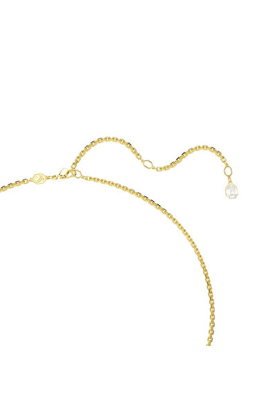 Swarovski Millenia Kolye, Sekizgen kesim, Caramel, Altın rengi kaplama