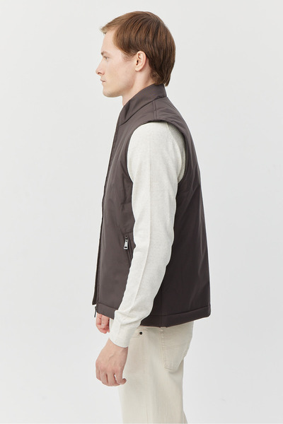 PAULMARK Men's Zippered Vest
