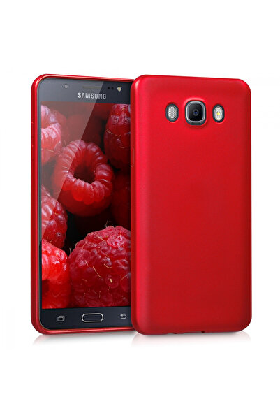 KWmobile Carcasă pentru Samsung Galaxy J7 (2016), silicon, roșie, 41677.36