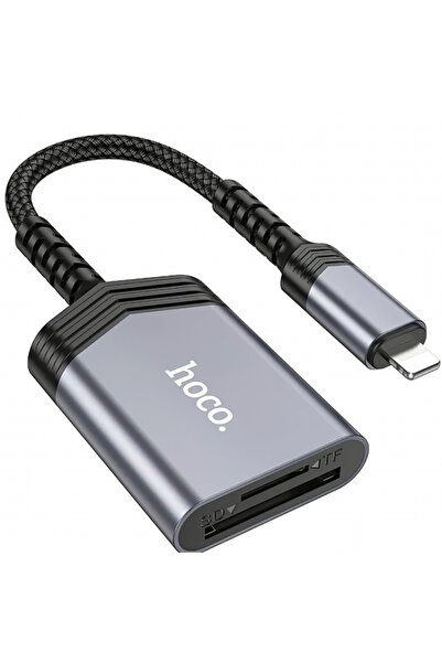 Apple Cititor Card Lightning HOCO UA25, SD - microSD, Gri