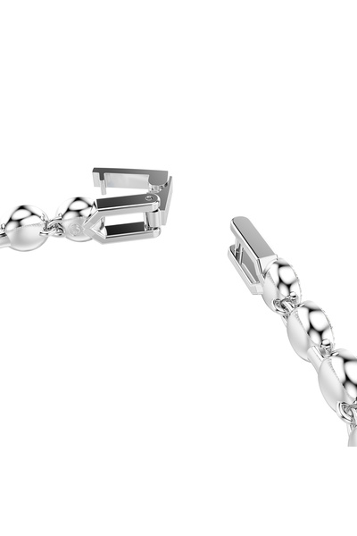 Swarovski Una Angelic Bileklik, Yuvarlak kesim, Mavi, Rodyum kaplama