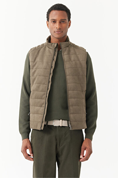 PAULMARK Erkek Süet Yelek