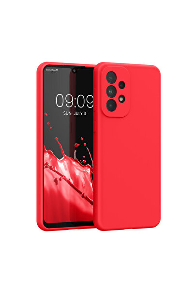 KWmobile Case for Samsung Galaxy A33 5G, Red, Silicone, KWM000015GQ057C