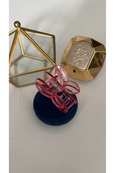 SU PERİSİ TAKI BİJUTERİ Pink Cherry Clip Buckle