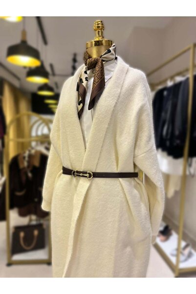 BY ÖZLEM KURU Angora Hırka Ekru