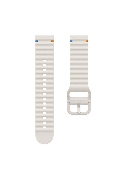 bbtech Huawei Watch Gt 6/Gt 6 Pro 46mm Compatible Rope Detailed Wave Design Silicone Band 22mm Android Strap