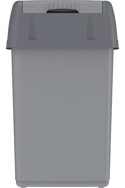 Cosmoplast Plastic Flip Top Swinging Trash Waste Bin 46 Liters With Detachable Swinging Lid