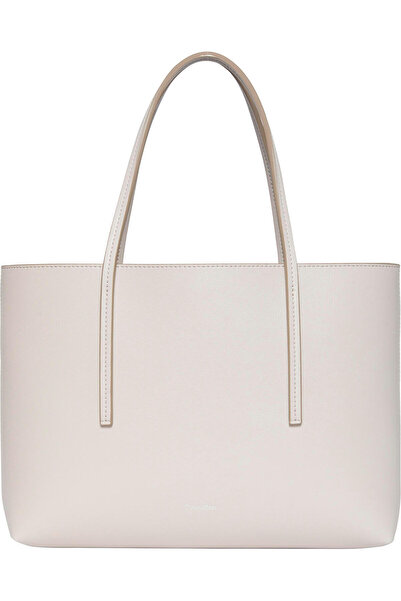 Calvin Klein FOIL LOGO SMALL TOTE Kahverengi Kadın El Çantası