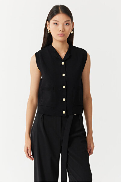 PAULMARK Kadın Triko Yelek