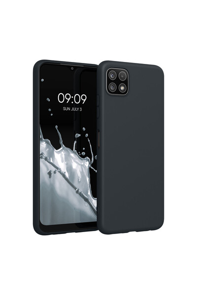 KWmobile Carcasă pentru Samsung Galaxy A22 5G, silicon, neagră, 55245.186,