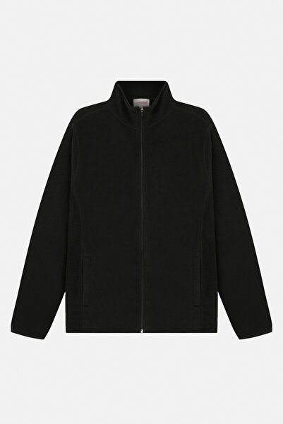 Vaneda Urbanwild Polar Tam Fermuarlı Siyah