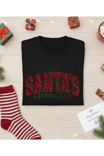 ASELİNDA 2026 Family Christmas Santa's Printed New Year Combination T-Shirt (Add Items to Make a Combination)