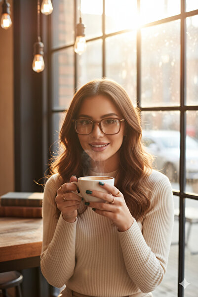 BluePepper نظارات AMBER الزجاجية المقوسة للحماية من الضوء الأزرق، زجاج طبي قا...