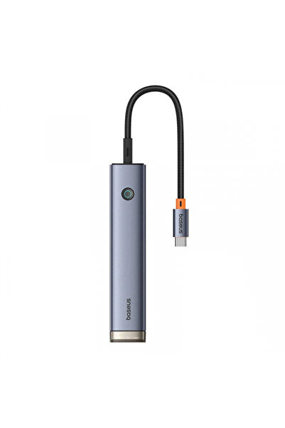 Baseus Hub USB-C UltraJoy, 2 x USB-A 3.0 - 1 x USB-A - 2 x USB-C - 1 x HDMI, Gri B00052802811-02