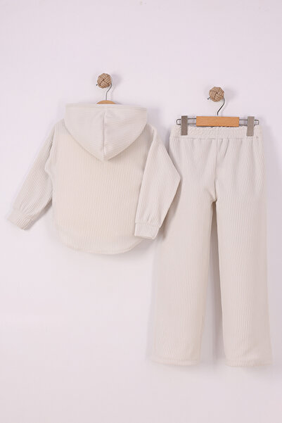 monox Σετ φλις για κορίτσια με λάμψη F κοτλέ