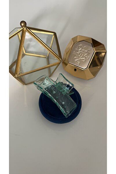 SU PERİSİ TAKI BİJUTERİ Water Green Rectangular Clasp