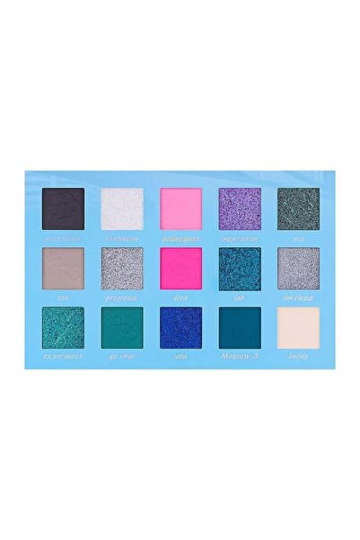 SODA Eyeshadow palette ELECTRO WORLD softdivalution 21g