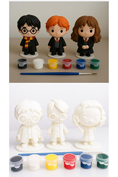 ALİS WORLD Montessori Harry Potter Temalı Boyama Seti Kendin Yap Eğitici Öğre...