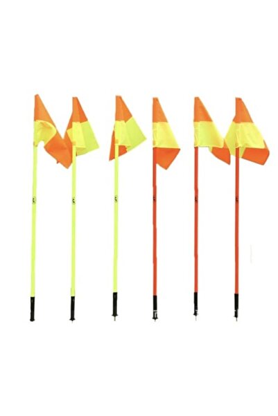 orima Corner Flag with Spring for Football - Outdoor (Multicolor)