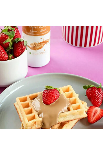 Elit Çikolata Waffle Krep Pankek Karamel Krema Sos 330g Glutensiz