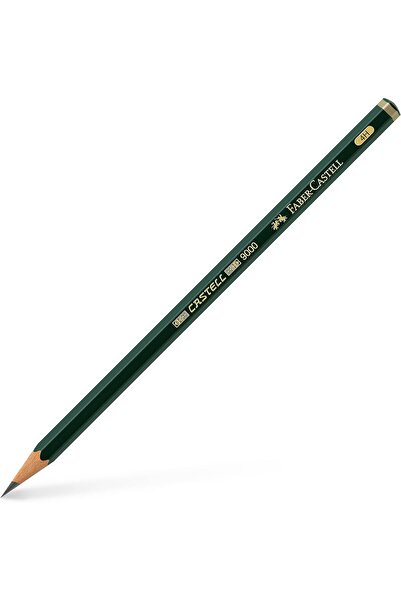 Generic Faber-Castell Graphite 9000 Pencil, 4H Hardness, Pack of 12