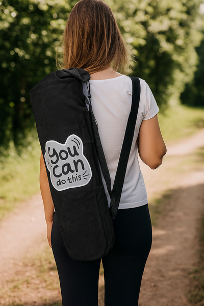 Attolya Mat carrying bag- Pilates- Yoga- Fitness mat- Sports bag- Mat bag - Drawstring