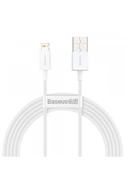 Apple Cablu Date si Incarcare USB-A - Lightning Baseus Superior Series, 20W, ...