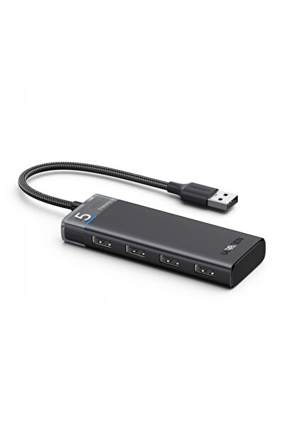 Ugreen Hub USB CM653, 4 x USB-A 3.0, Negru