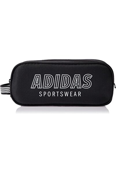 adidas House of Tiro Graphic Pencil Case, Black, NS