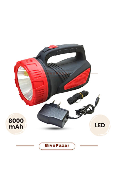 Bivopazar El Feneri Projektör Şarjlı Tiger Torch TR-2630 - Şarjlı el lambası