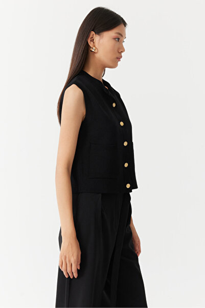 PAULMARK Kadın Triko Yelek