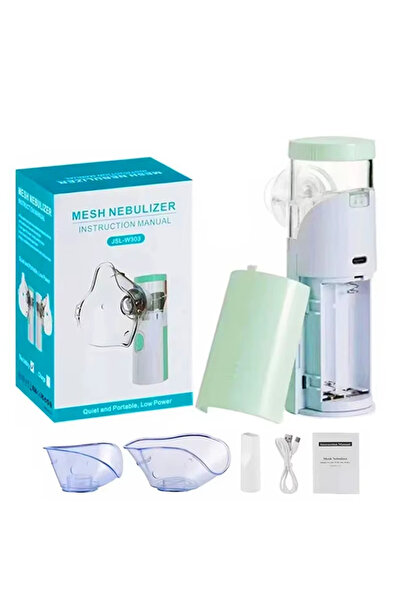Canderel TKN-M10 Yetişkin Ve Çocuklar Için Taşınabilir Mesh Nebulizatör Hava ...