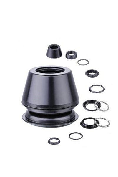 Motobisavm Furç Takımı - Yarı Entegre, Siyah, OEM, DT-8084 Oversize, Dişli Ma...