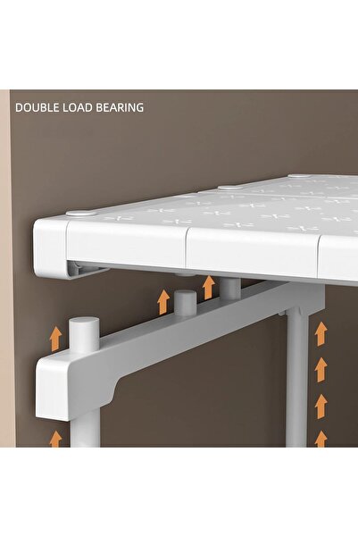 Generic Ward Organizer by BBPA — Expandable Shelves 45.7–66 cm, Under-Sink Drawer and Layer Divider for